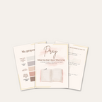 Pray When You Don’t Know What To Say | Guided Prayer Booklet